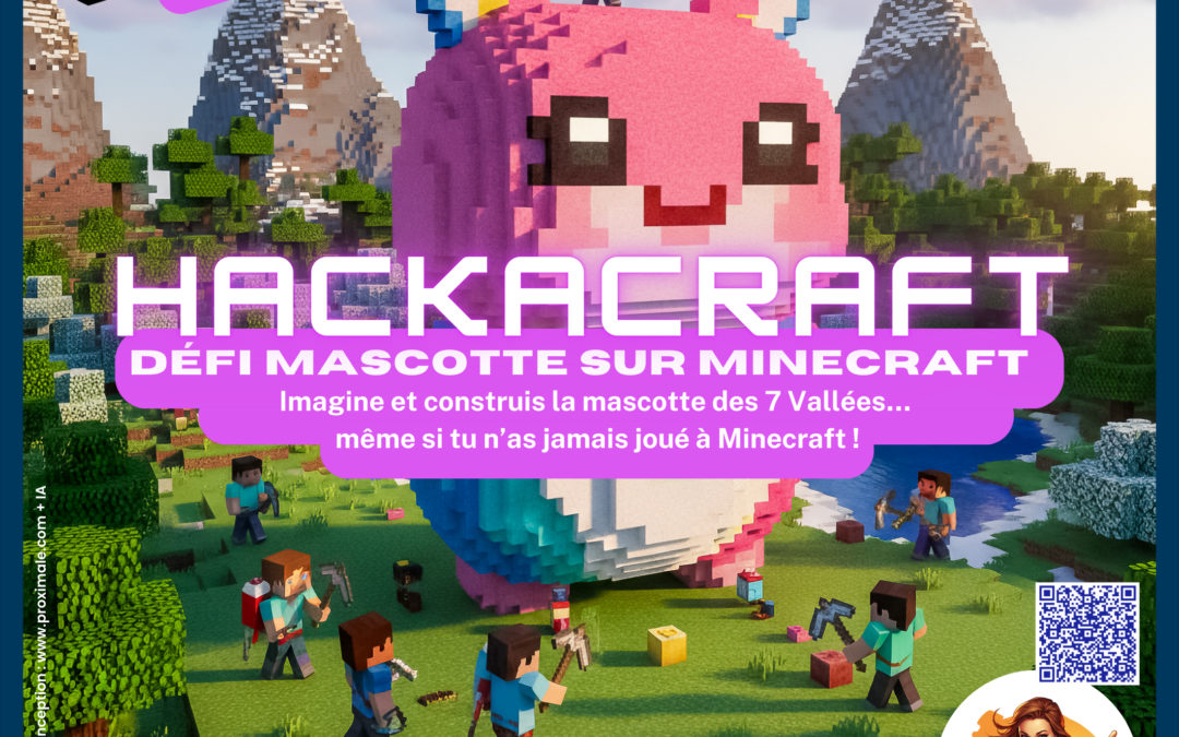 HackaCraft : le défi marathon avec   Minecraft Education