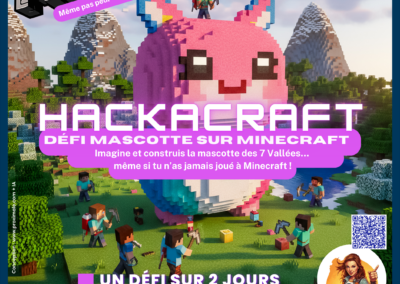 HackaCraft : le défi marathon avec   Minecraft Education
