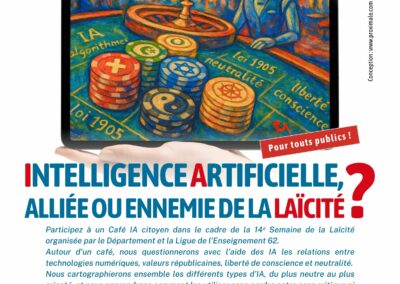 Café IA : Laïcité, esprit critique et intelligence collective